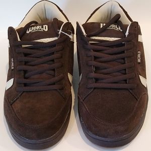 Skate Shoes Brown Suede 
